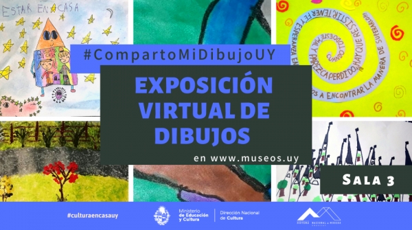 Inauguramos la Sala Tres de la exposici&oacute;n virtual  #CompartoMiDibujoUY